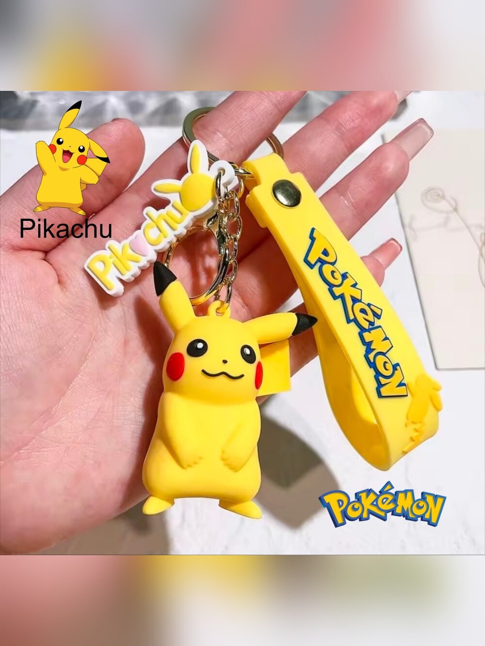 Pokemon Pikachu Keychain